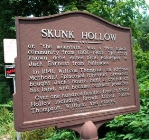 freed slaves, black history, skunk hollow